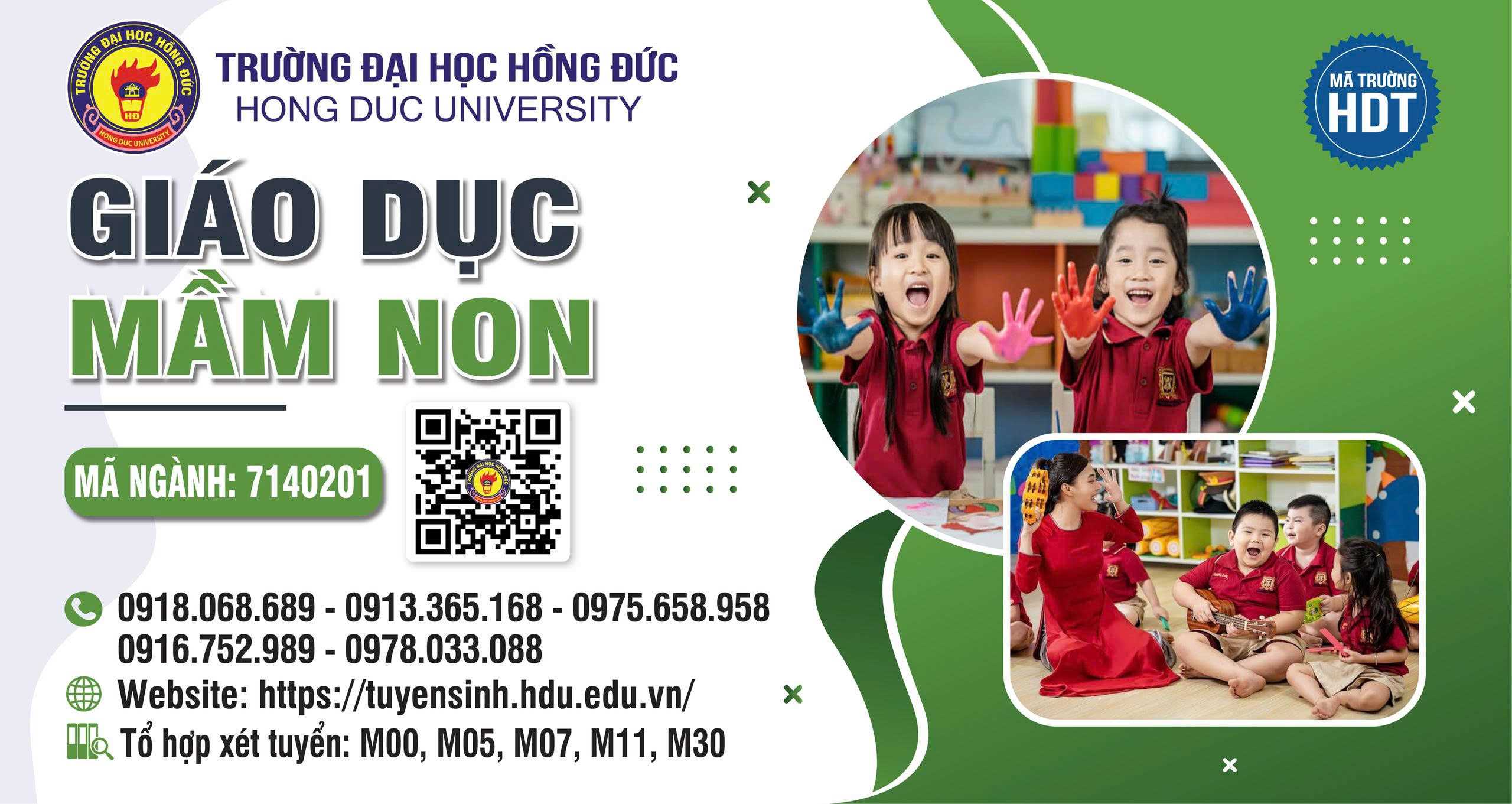 Ngành Giáo dục Mầm non đang là ngành học được rất nhiều các bạn trẻ quan tâm